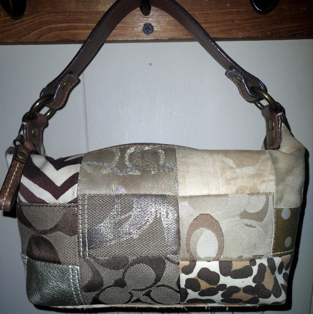 Coach Mini Hobo Patchwork  bag